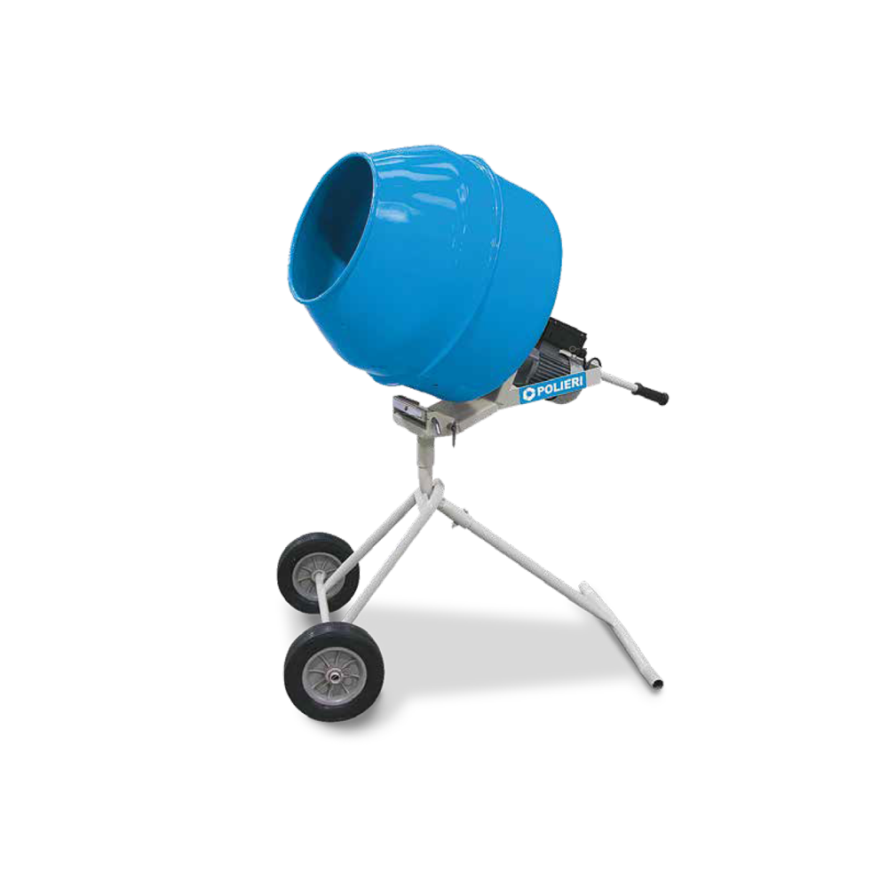 Betoniera MINIHOBBY POLIERI 140 LITRI MONOFAZATA Betoniera MINIHOBBY POLIERI 140 LITRI MONOFAZATA